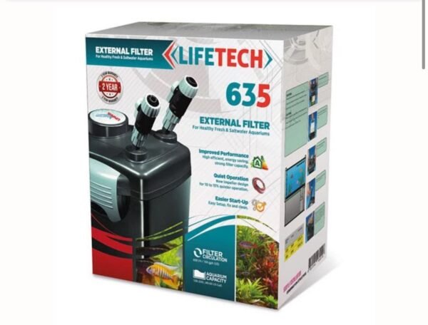 Lifetech 635 Dış Filtre 600 L/S